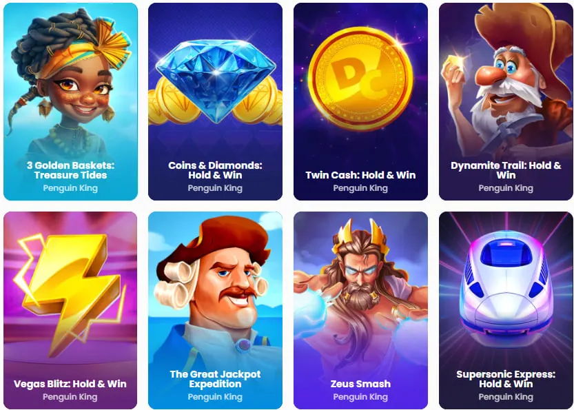 meow casino popular games